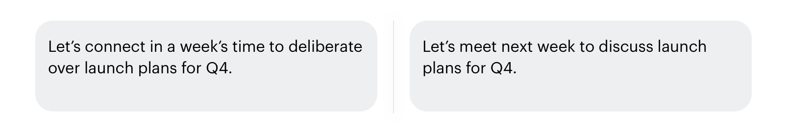 Choose clear and simple language