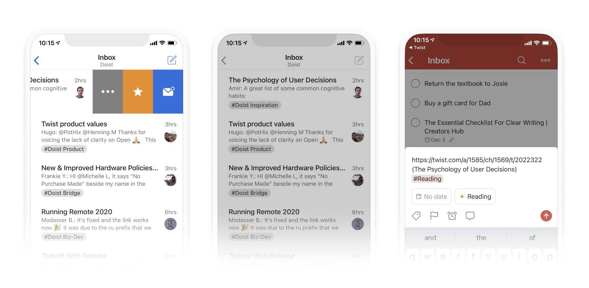 Add emails to your Todoist as tasks.