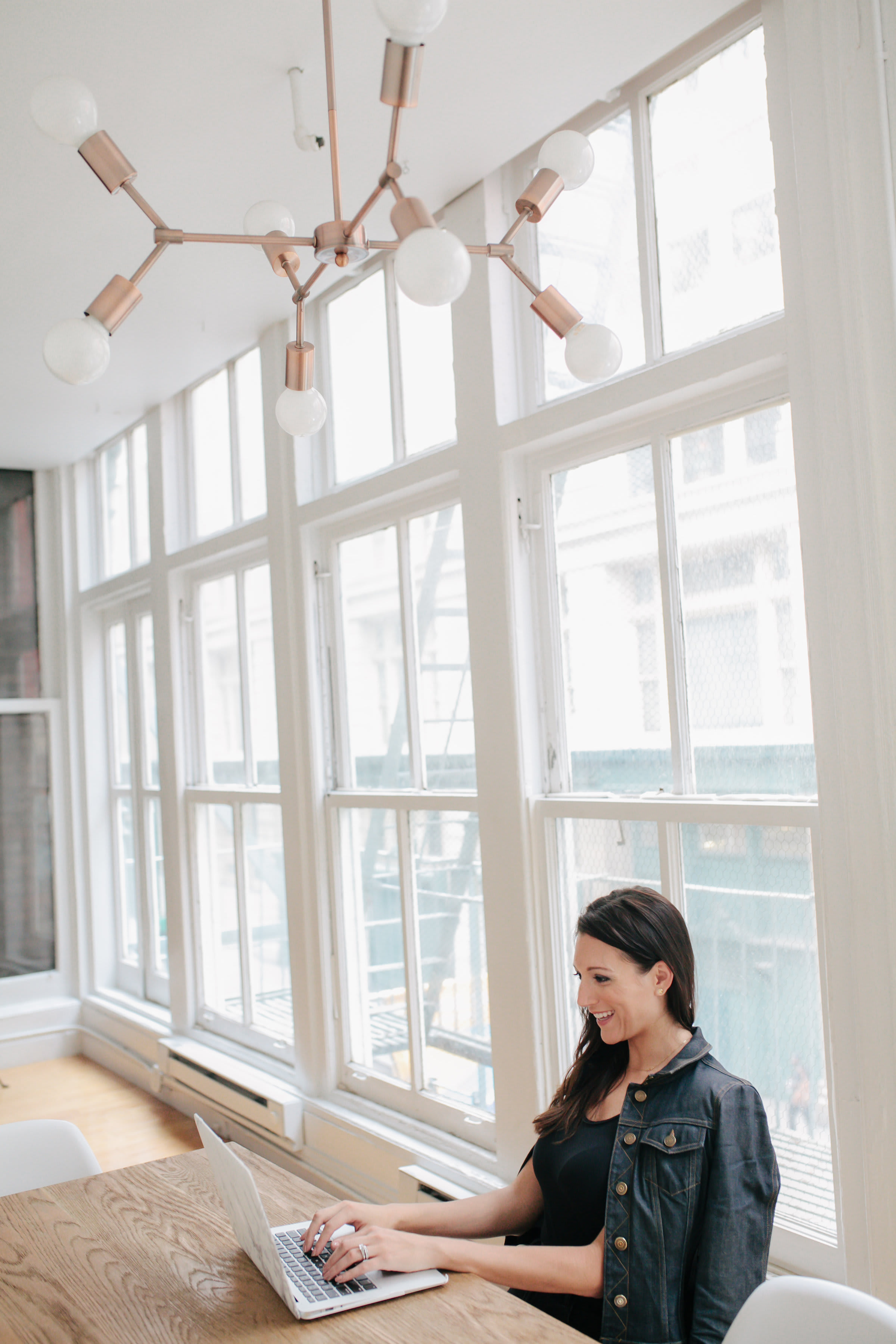 Tiffany Dyba left a job leading recruitment at Burberry in 2017 to start a business coaching mid-career women. Source: Tiffany Dyba