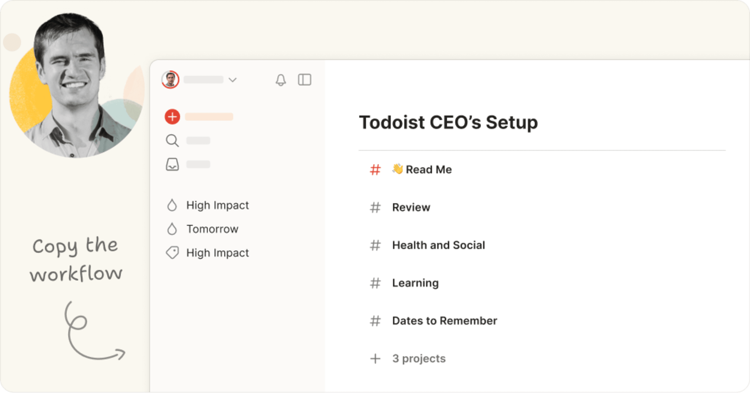 Todoist CEO’s Setup