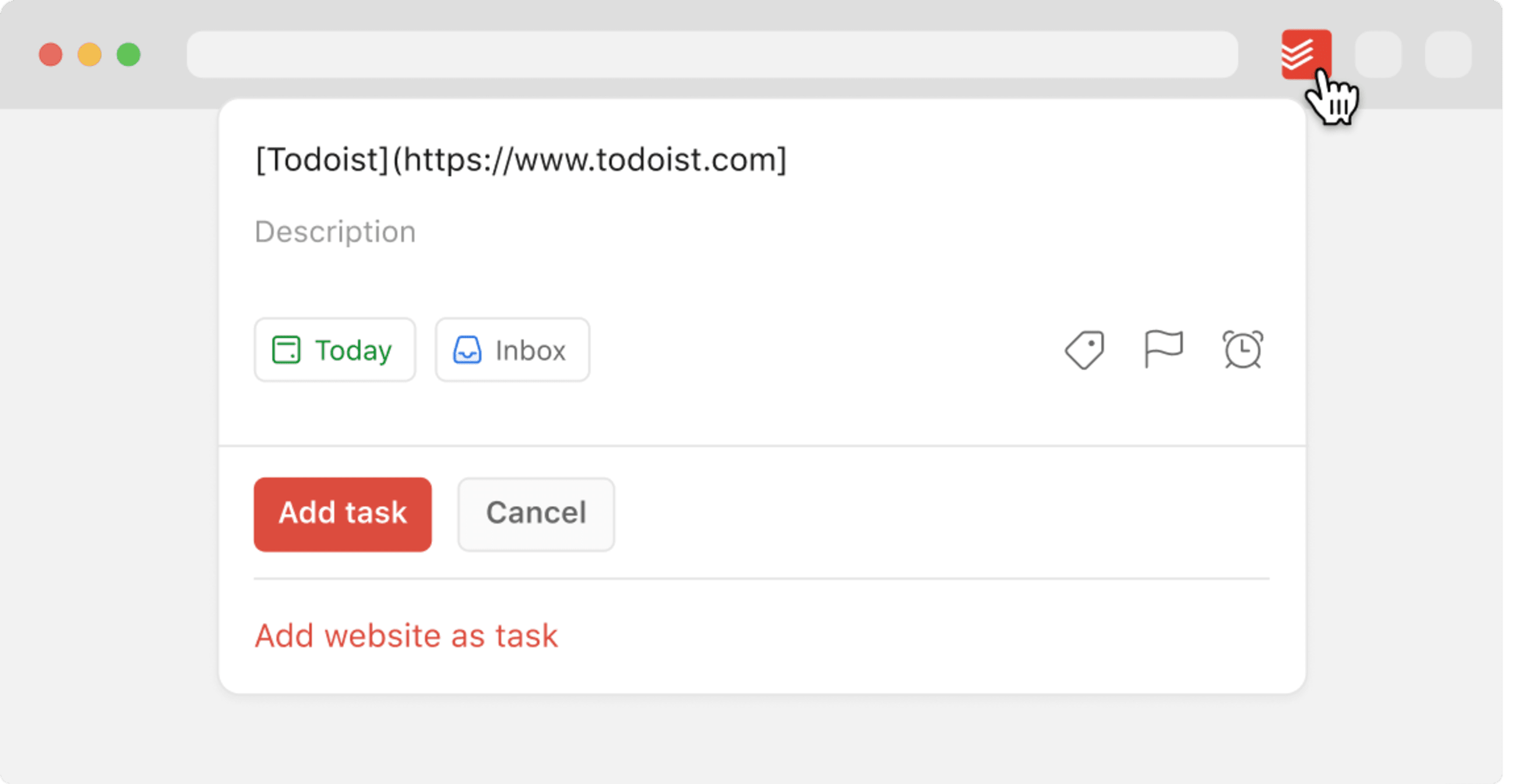 Использование Google Chrome с Todoist