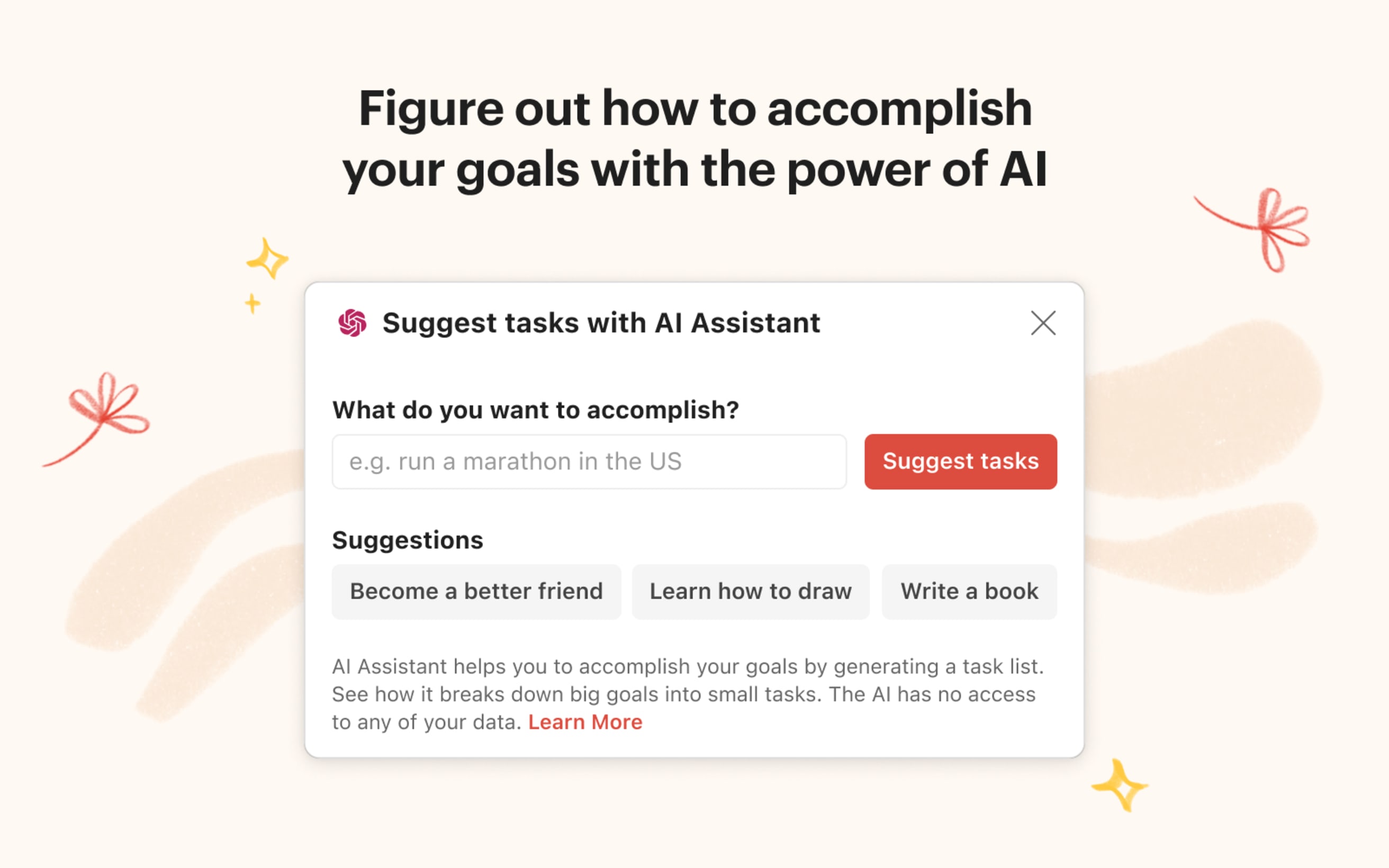 AI Assistant - Accomplish your goals with the power of AI