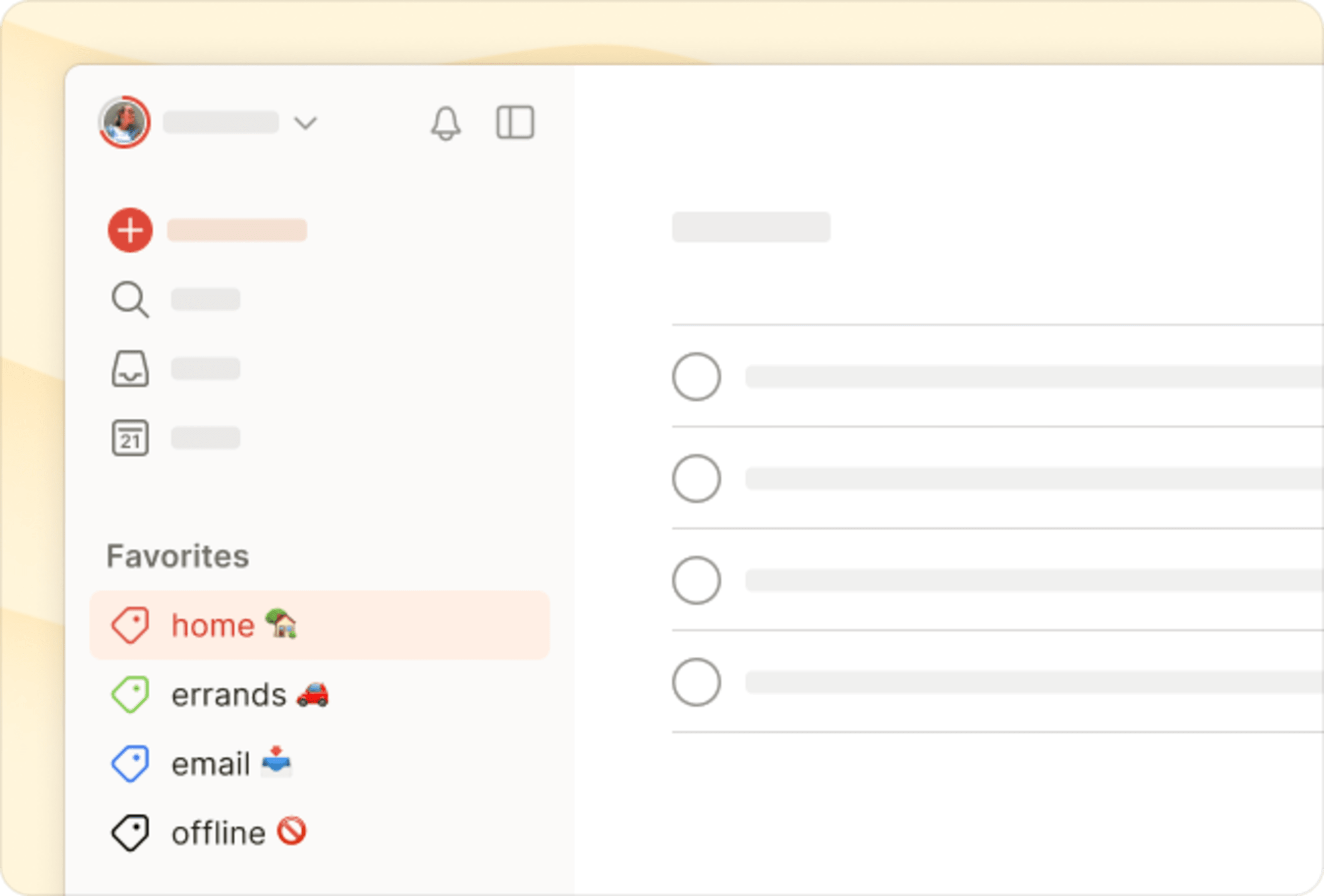 Étiquettes de Contexte GTD 1