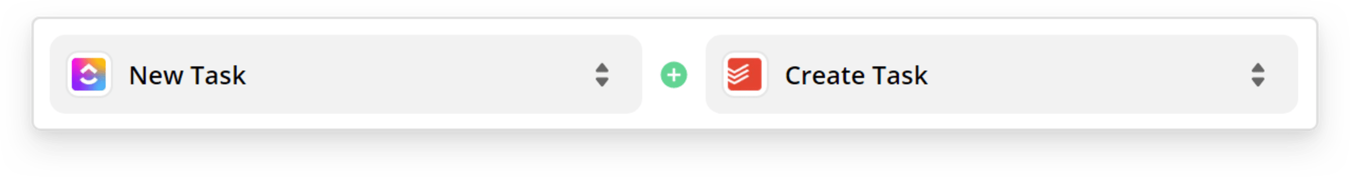 Add new tasks from ClickUp to Todoist as tasks