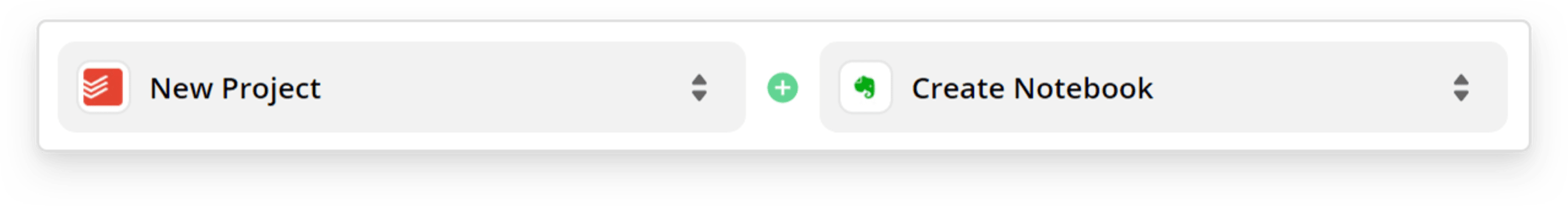 Create a new Evernote notebook from a new Todoist project
