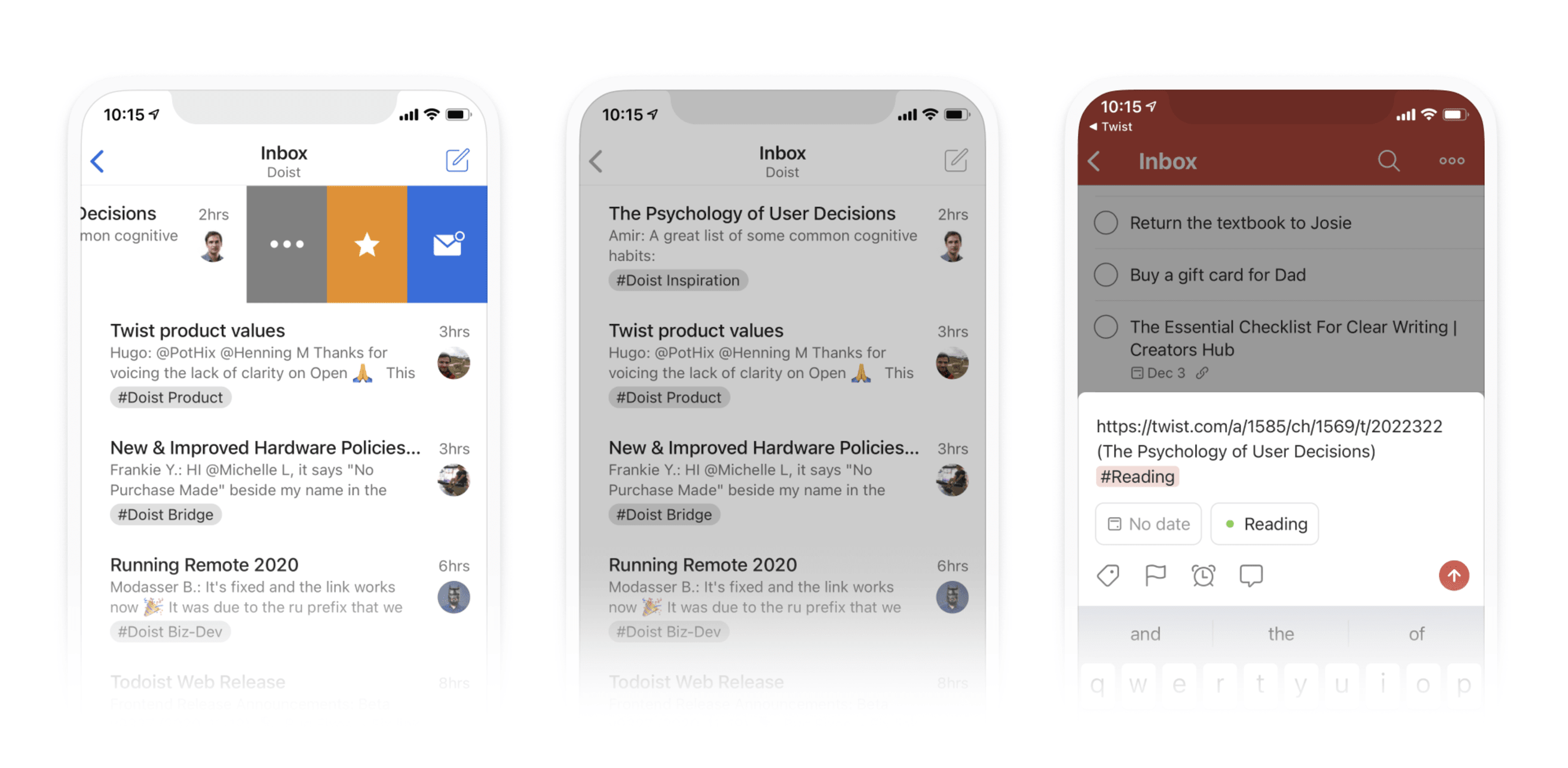 todoist for managers Twist &amp; Todoist Integration