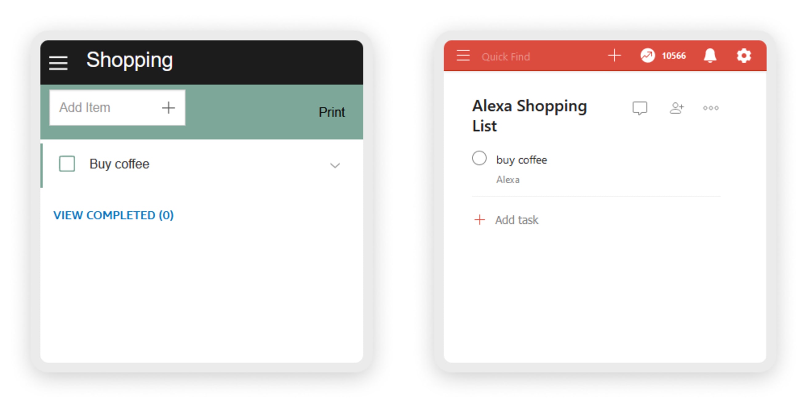 Use Amazon Alexa with Todoist