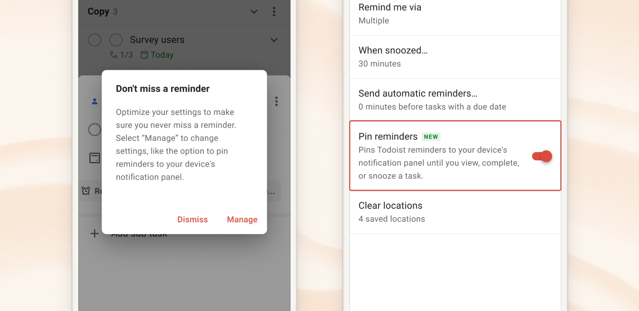 Todoist android clearance wear