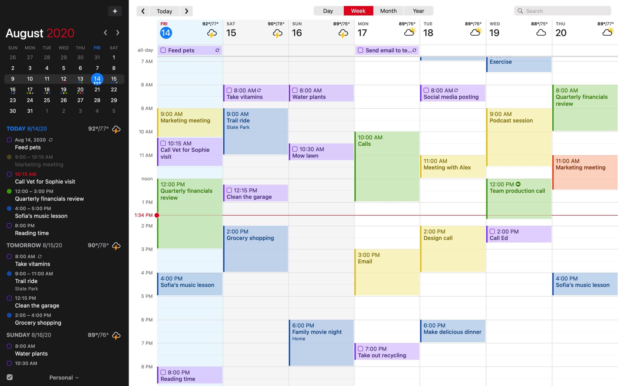 Fantastical Todoist Integrations