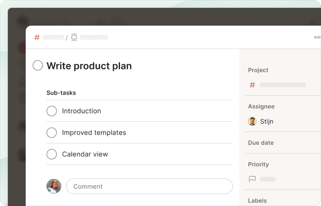 Todoist Sub-tasks