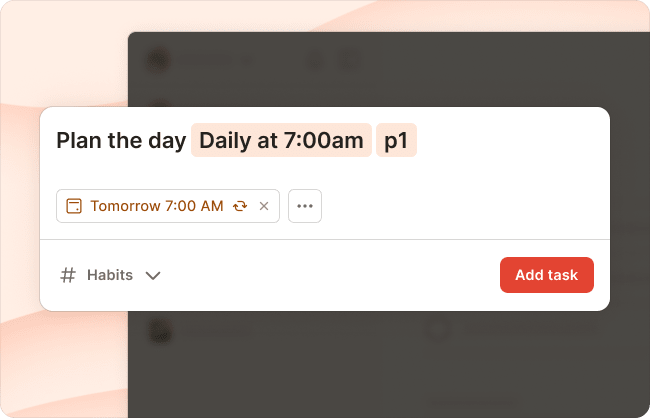Use a to-do list app like <a href="https://www.todoist.com/">Todoist</a> to set a recurring task to plan your day.