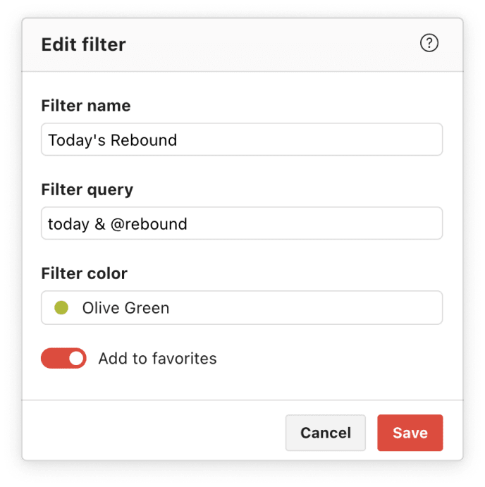 Create a "Today" <a href="https://www.todoist.com/help/articles/introduction-to-filters-V98wIH">filter view</a> for each energy level.