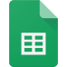 Export to Google Sheets logo