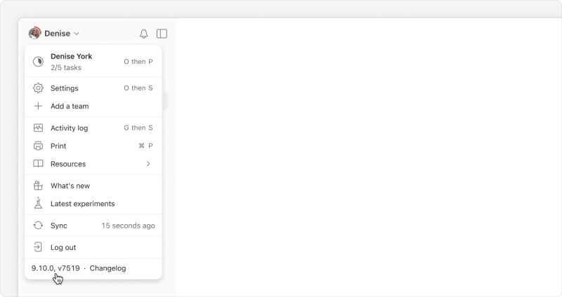 Todoist Latest Version Update.png