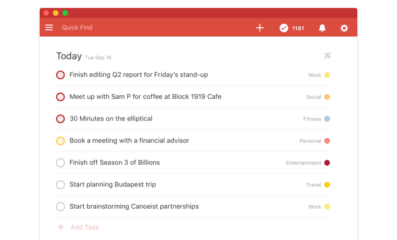 Use your to-do list to separate the Must Do’s from the Nice To Do’s If I Had The Time.
