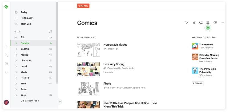 Use an RSS like Feed.ly to manage how you read news.