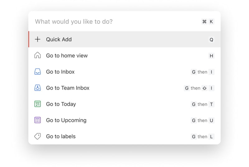 Open your command menu with ⌘ K or Ctrl K and try it now!