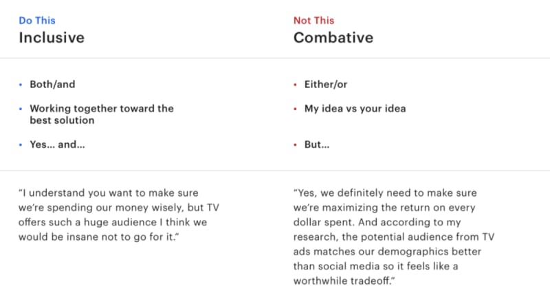 How do you tend to frame your arguments?