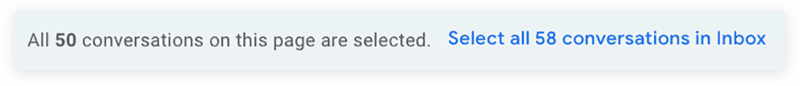 Declare inbox bankruptcy in Gmail by checking all conversations and moving them out of the inbox.