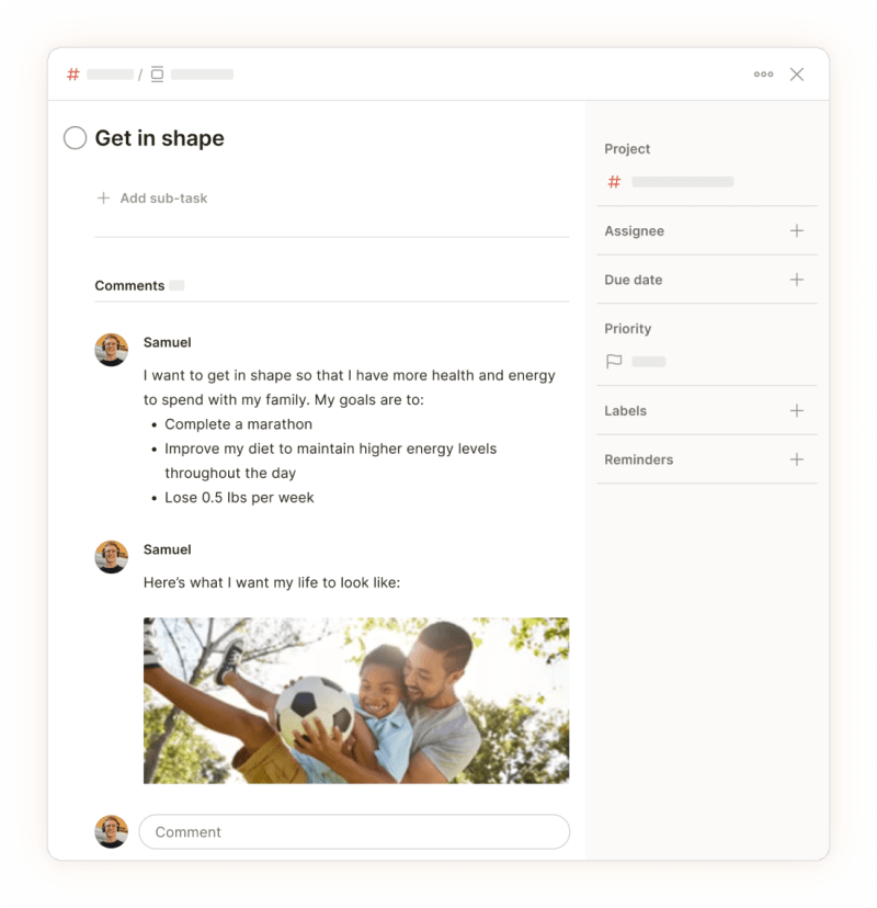 Use your final goal to keep your tasks aimed in the right direction.