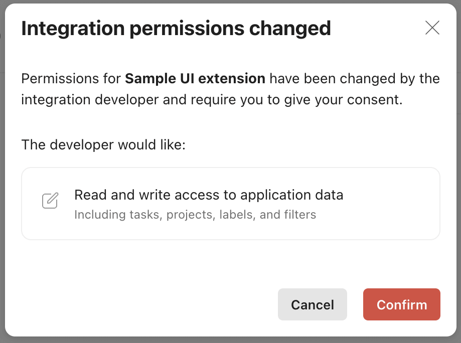 Short-lived Token Consent Flow