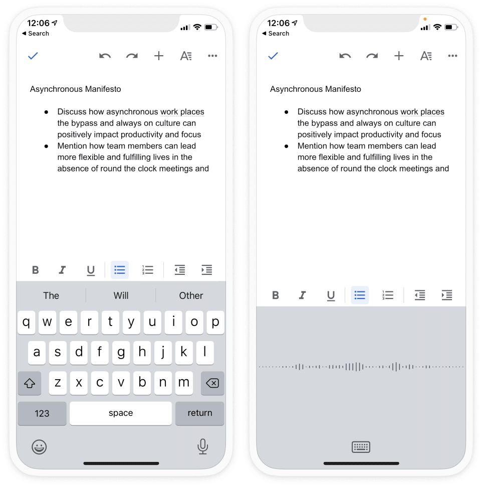 Fadeke uses Siri to outline the first draft of blog posts.