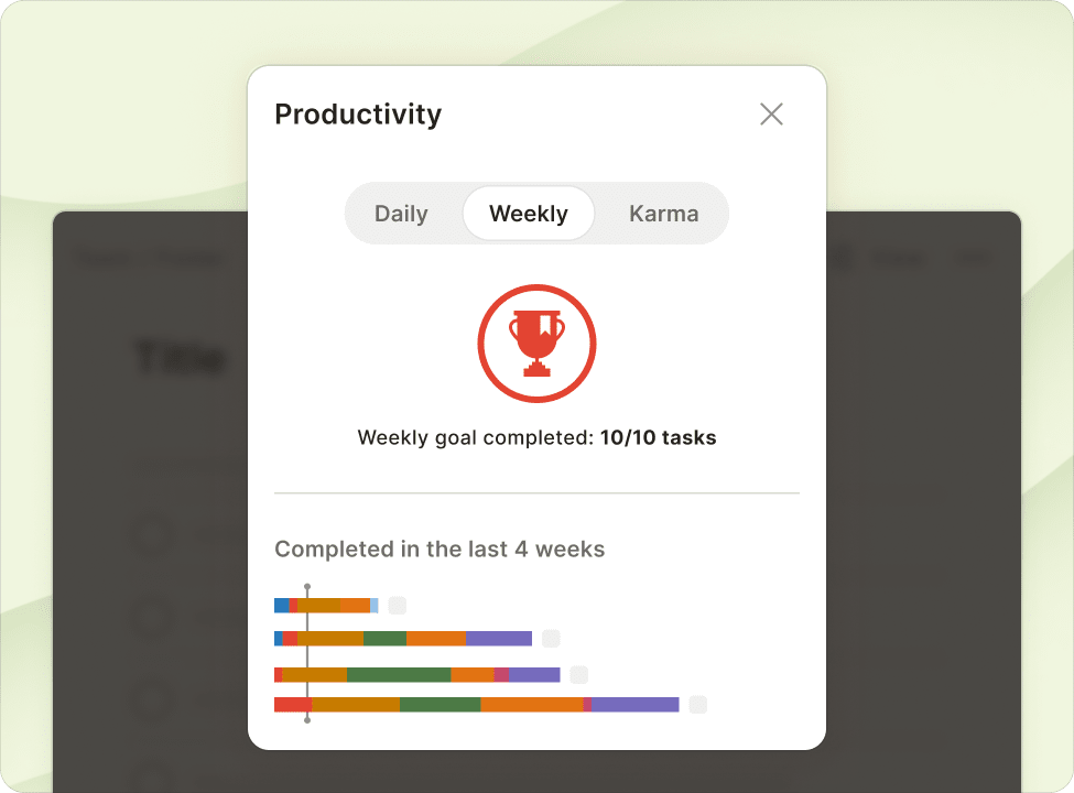 Todoist Karma