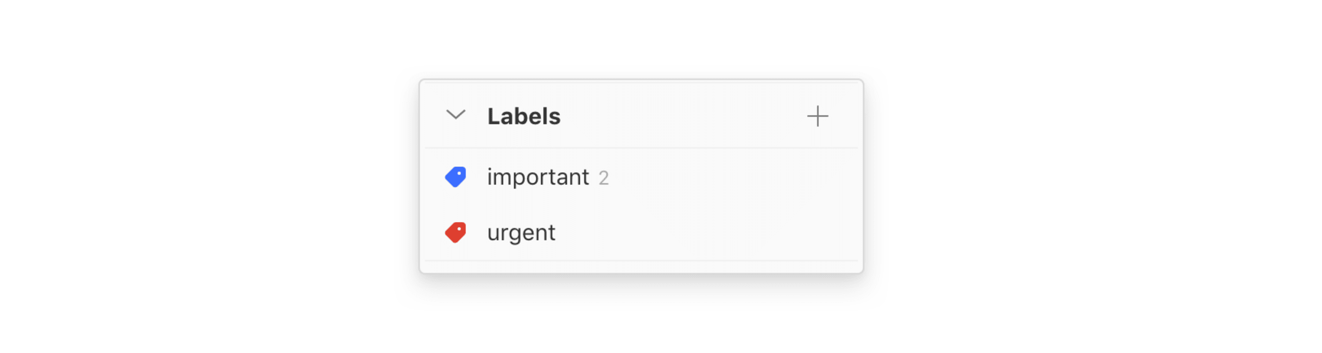 1 - labels