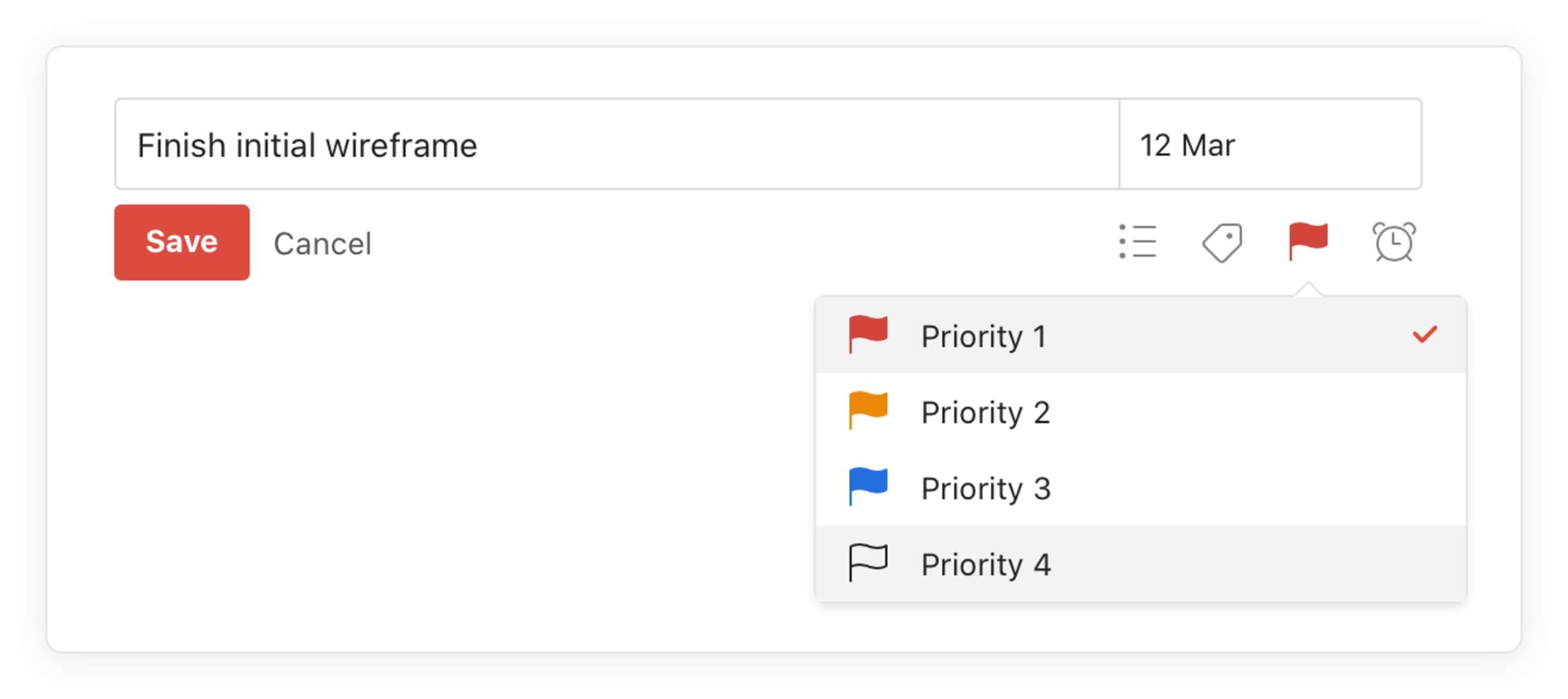 1 Eat the Frog Todoist priority level
