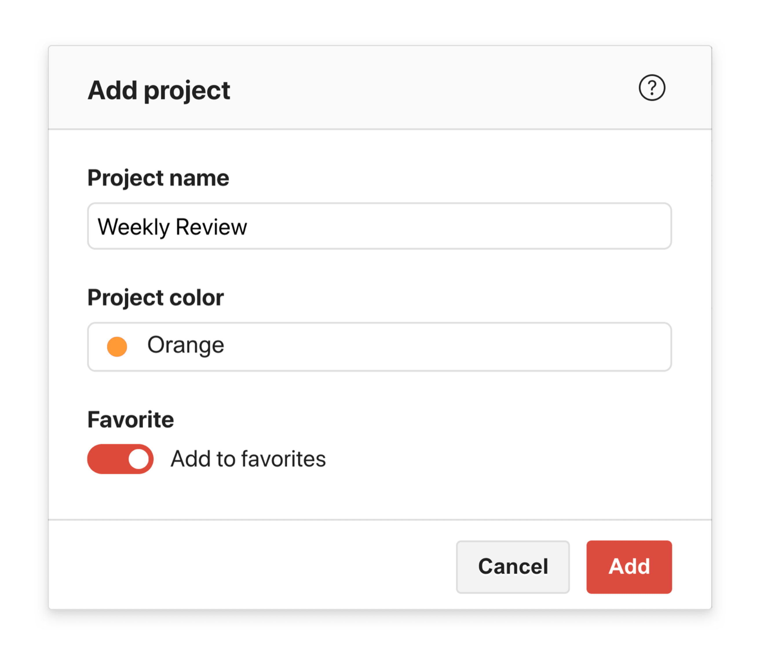 1 - add project
