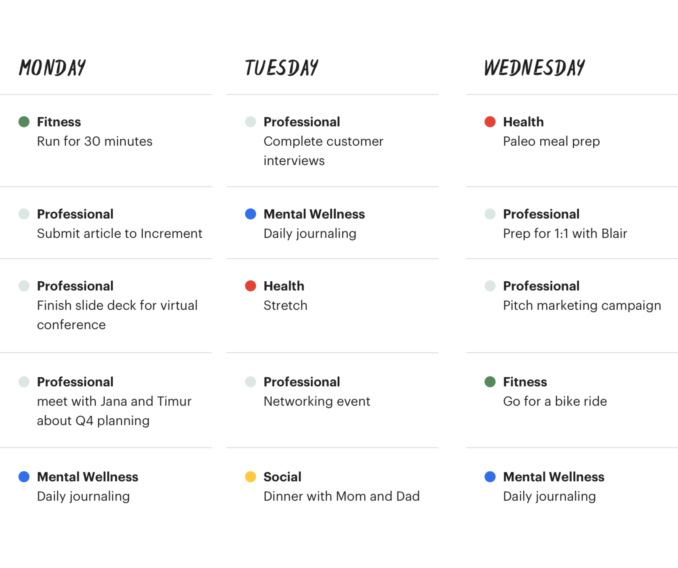 Reasons Why Planning A Daily Routine Will Make Your Life Easier