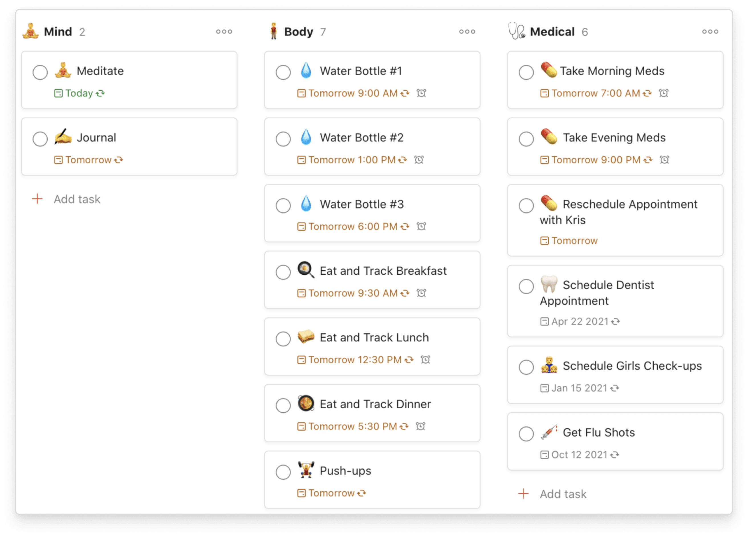 Todoist preview