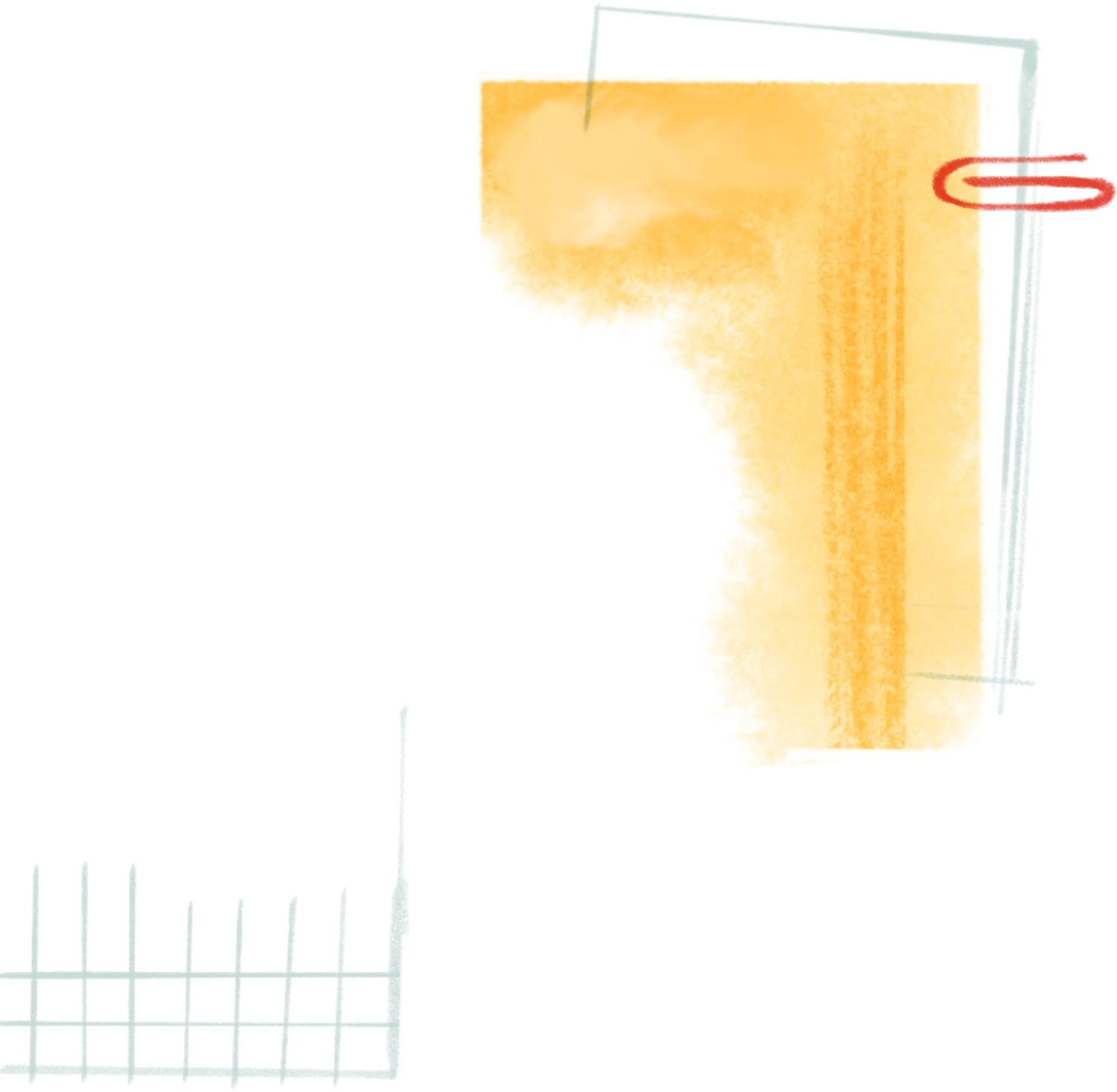 pieces of paper and a paperclip