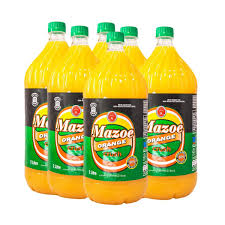 Mazoe Orange Crush 6 x 2 litres