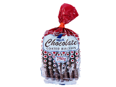 Charhons Milk Chocolate Coated Biscuits 250g