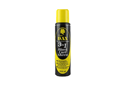 Super Dax 3-in-1 Black Curl Sheen 250ml