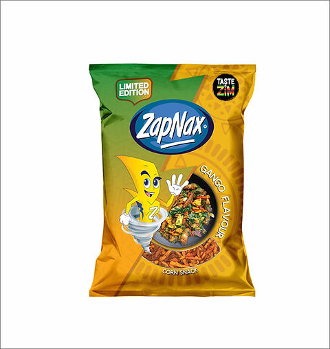 Zapnacks Corn Snacks Gango flavour 100g