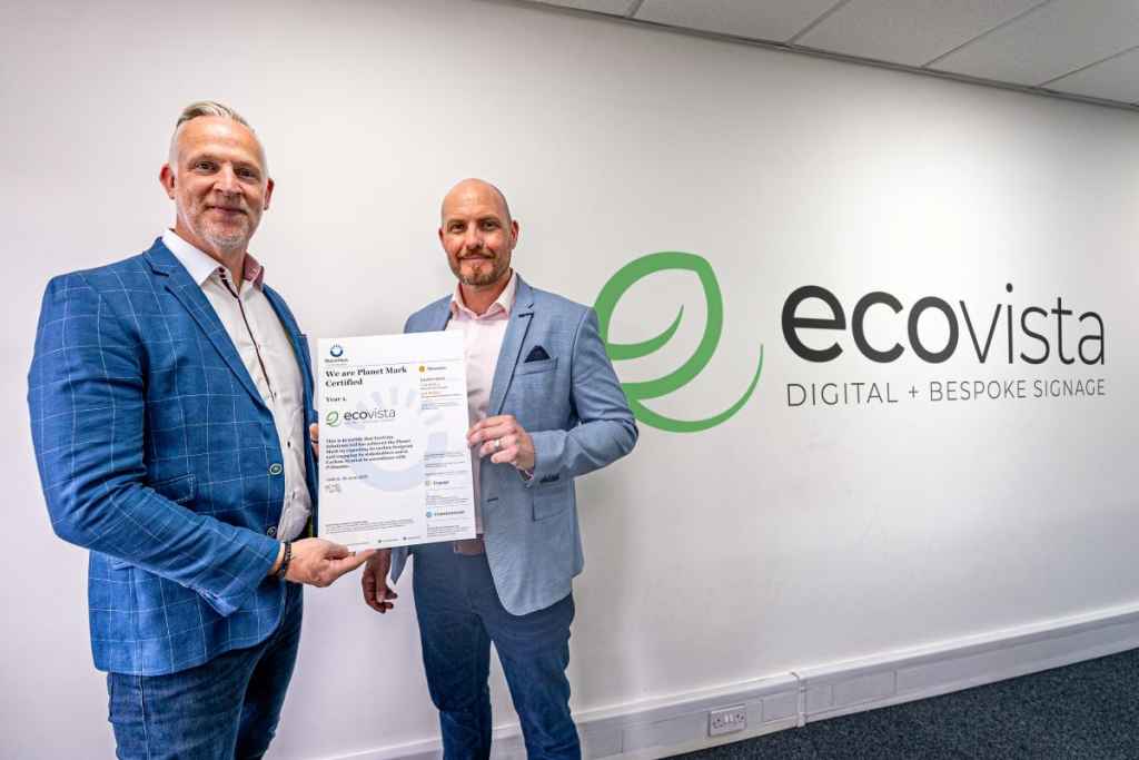 EcoVista claims title of UK’s first ‘carbon neutral’ LED integrator
