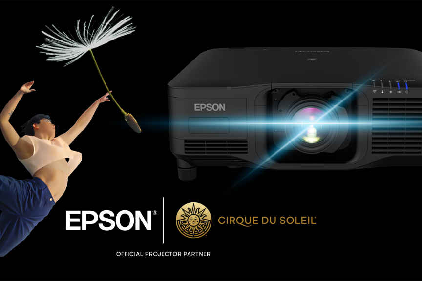 Epson becomes official projector partner for Cirque du Soleil’s European Residency
