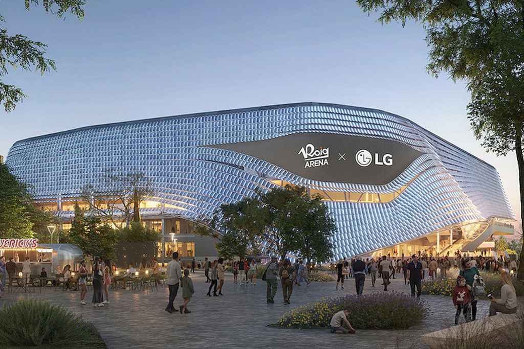 LG to deliver 1,700 sq. metres of signage for Roig Arena