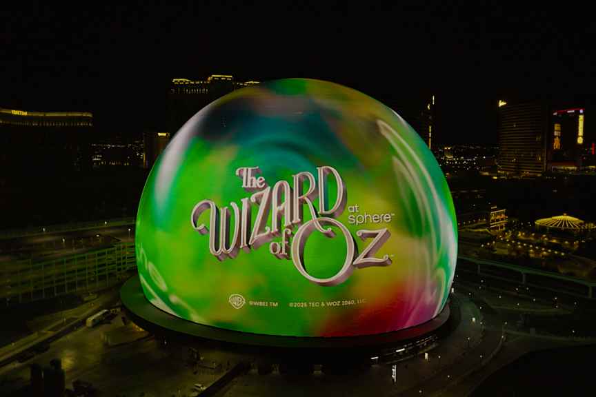 Immersive tech to bring out unheard audio from The Wizard Of Oz at Sphere
