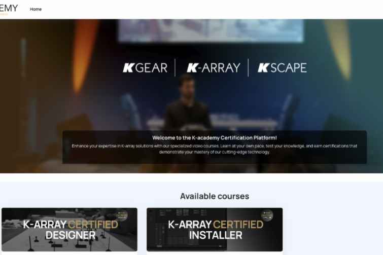 K-array launches AVIXA certified e-learning platform