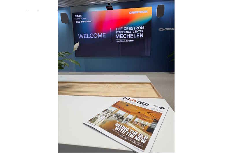 Crestron opens new European experience centre in Belgium