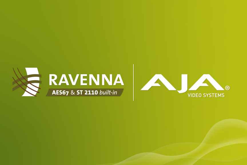 AJA Video Systems joins Ravenna community