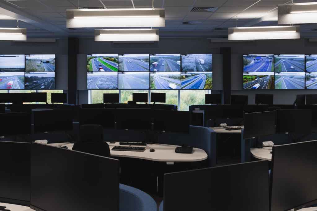 UVS and Electrosonic work together to upgrade National Highways regional control room