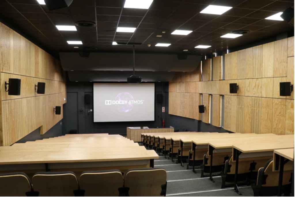 South African university opens on-campus cinema complete with Audac system