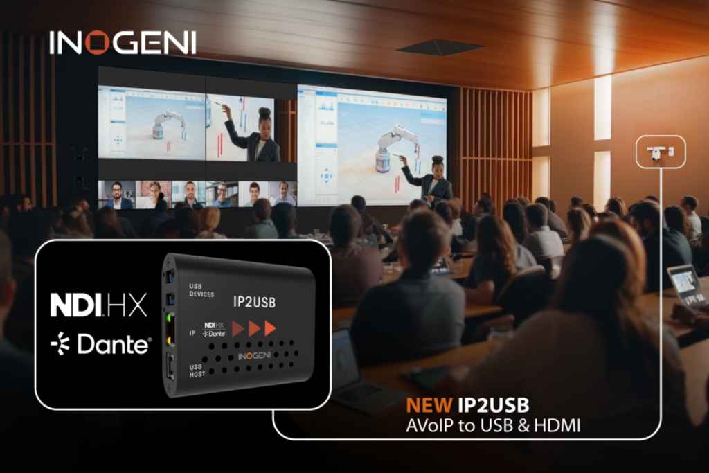 The BYOM era: Inogeni brings multi-camera control and AV flexibility to InfoComm