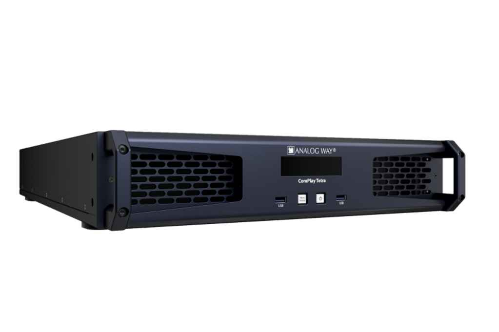 Analog Way to reveal CorePlay Tetra media server at InfoComm 2026
