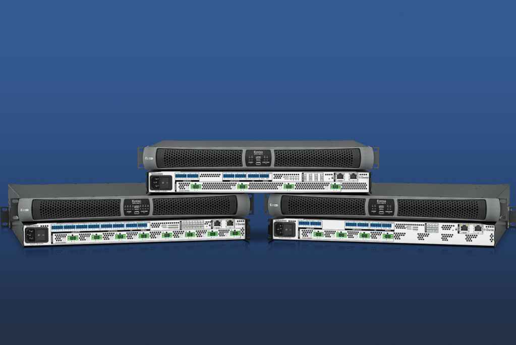Extron ships NetPA Ultra FX amplifiers with Dante and DSP