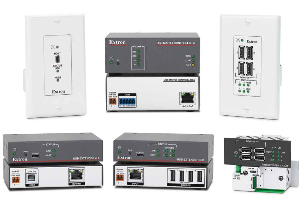 Extron launches USB Extender xi Series